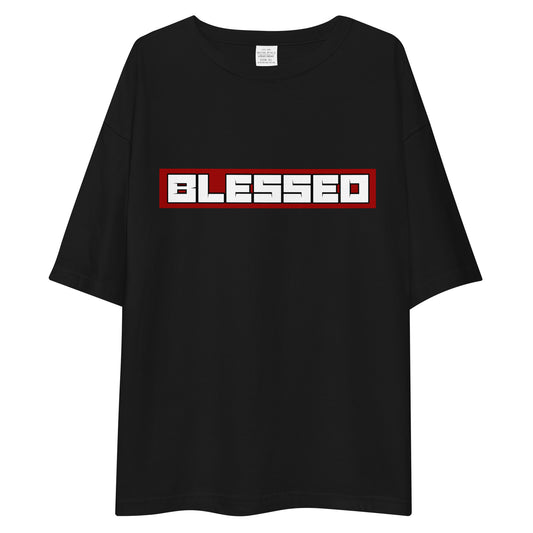 BLESSED BLACK OVERSIZED T-SHIRT