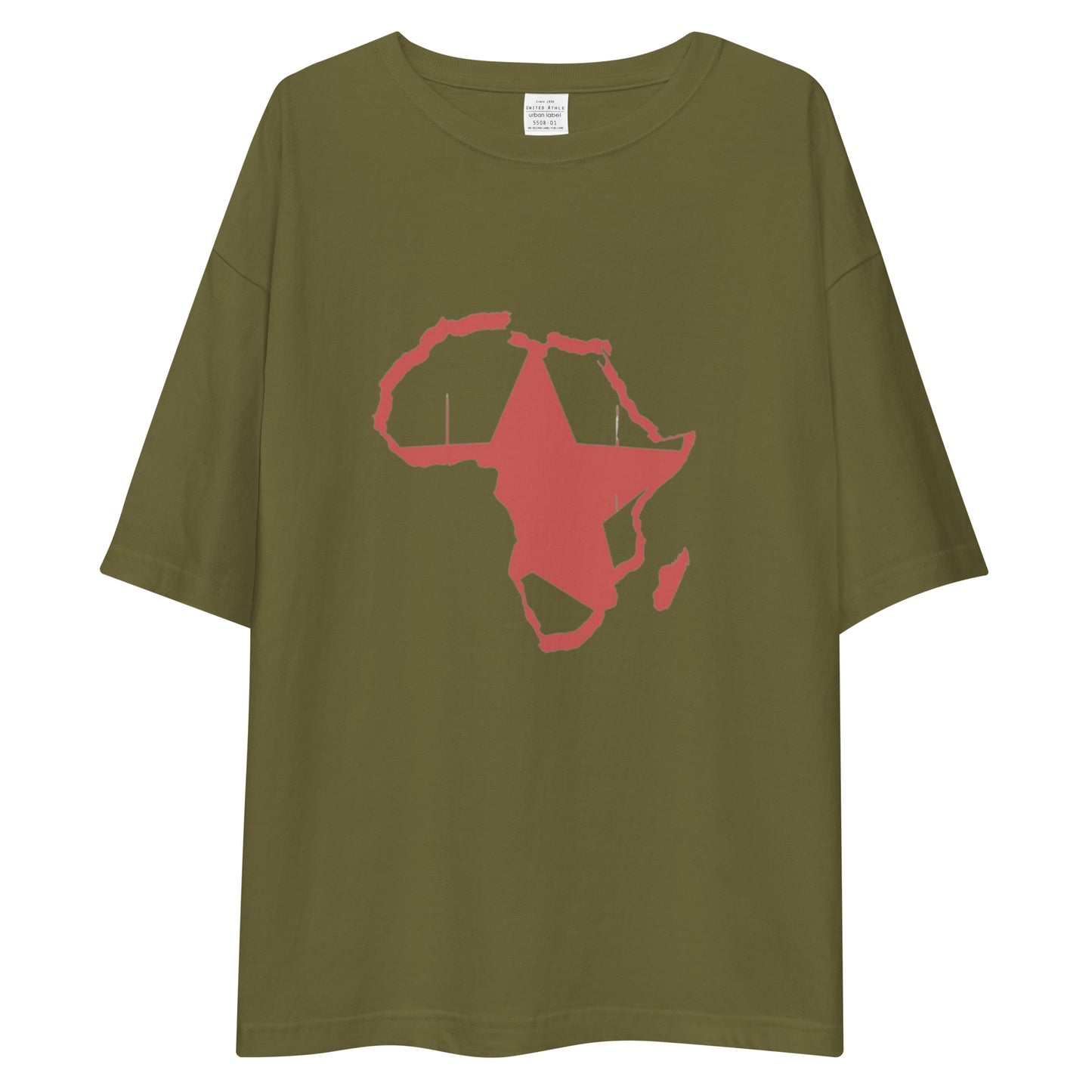 Afro Logo T-shirt/Red