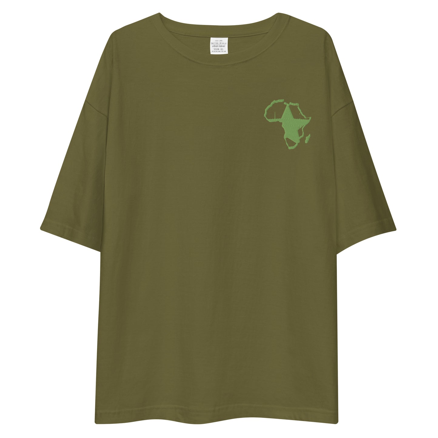 Afro Logo T-shirt/green