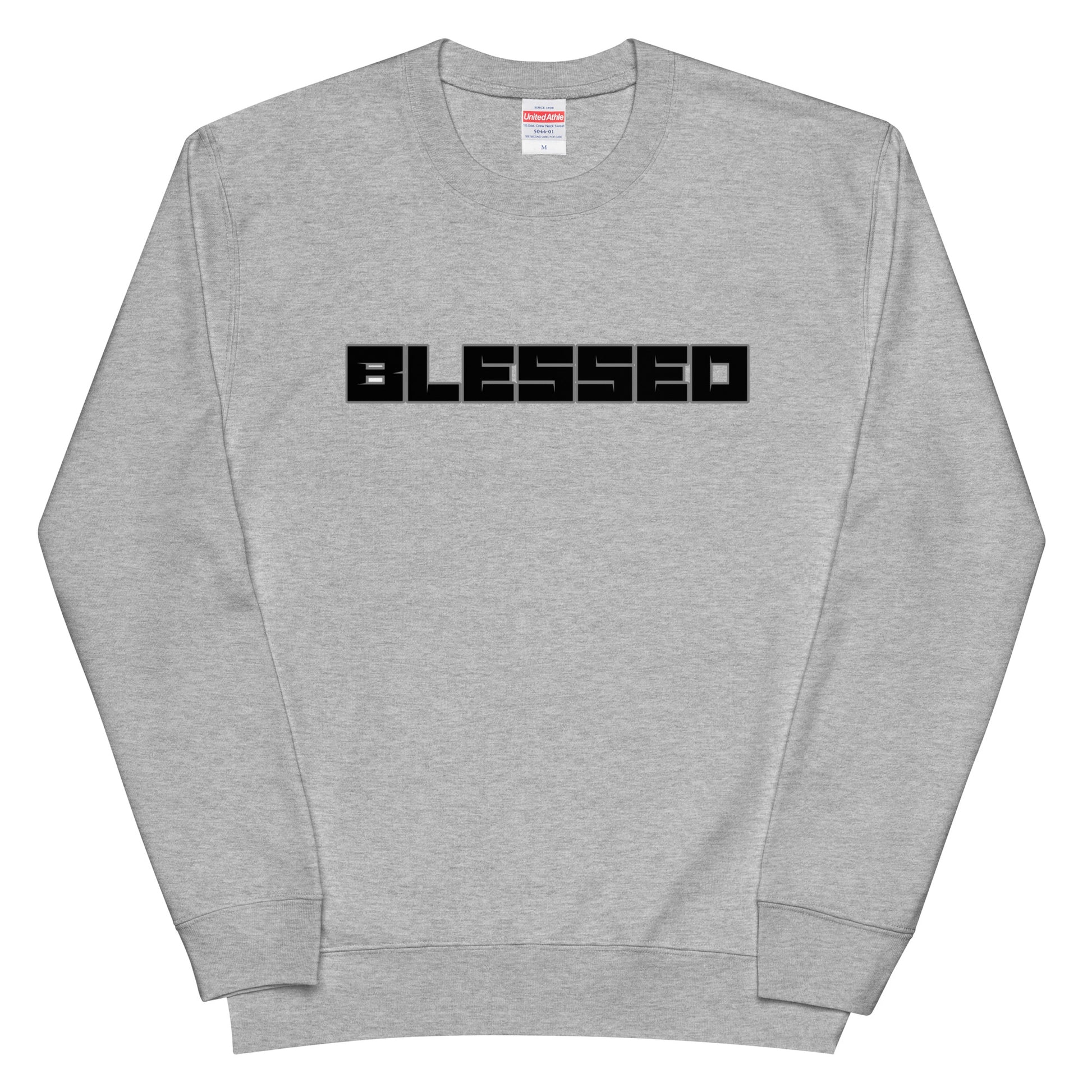 BLESSED GREY SWEATER – gatdoecollections