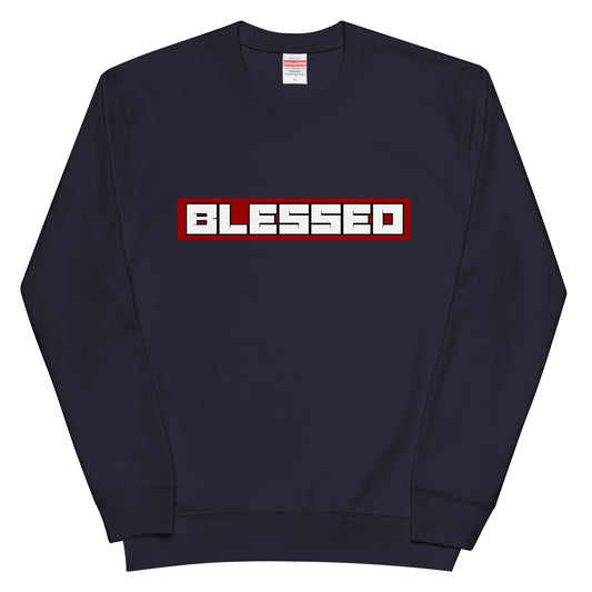 BLESSED NAVY SWEATER