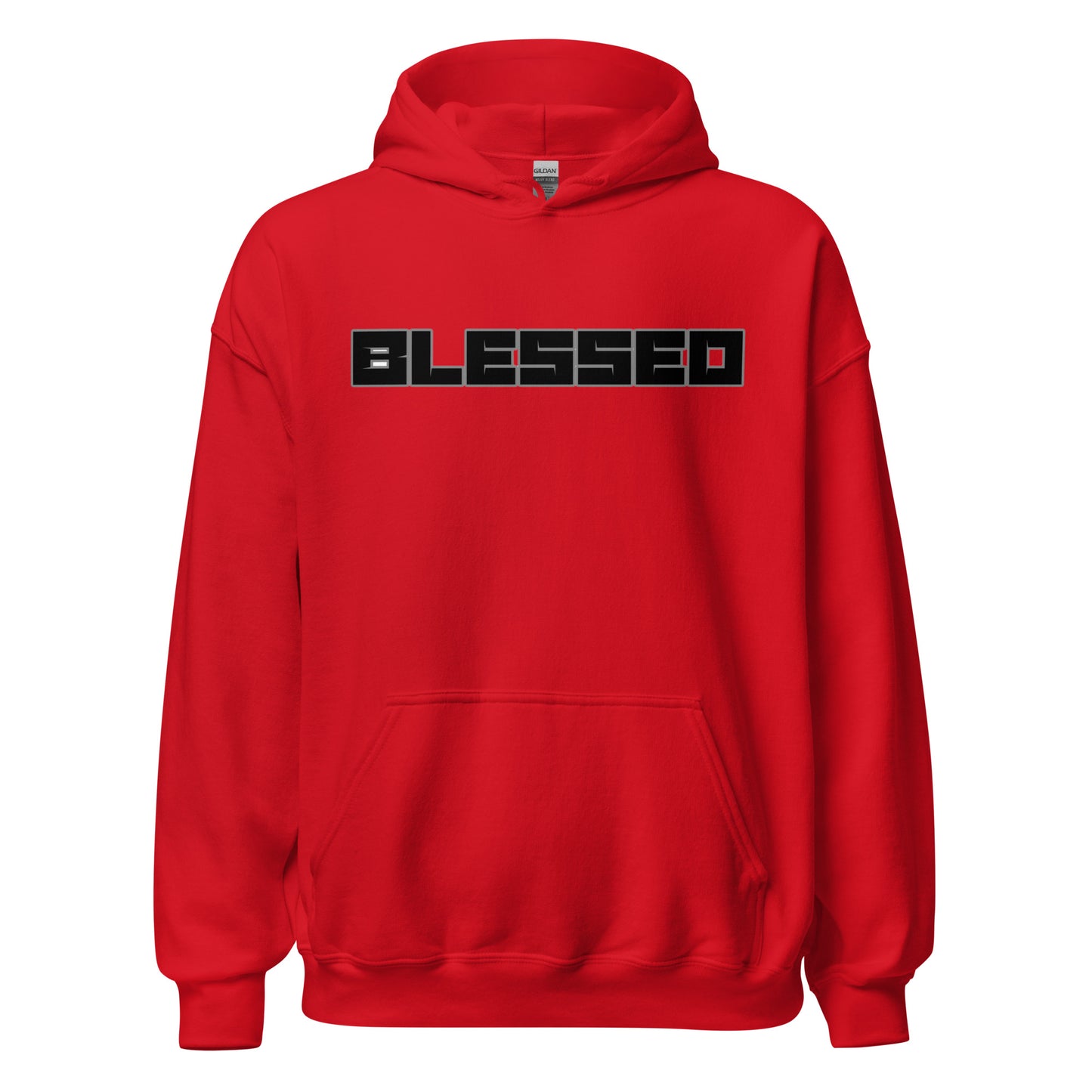 BLESSED RED HOODIE