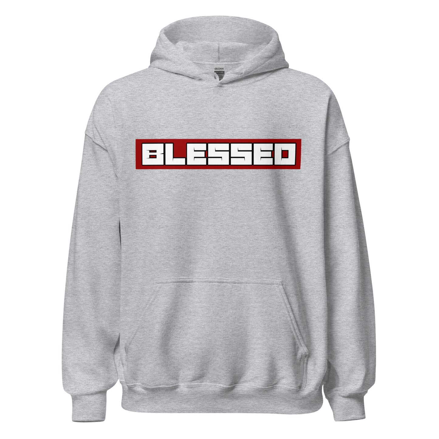 BLESSED GRAY HOODIE