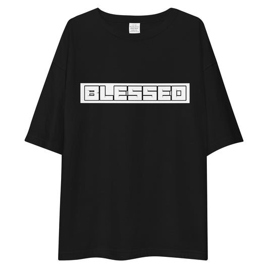 BLESSED BLACK OVERSIZED T-SHIRT