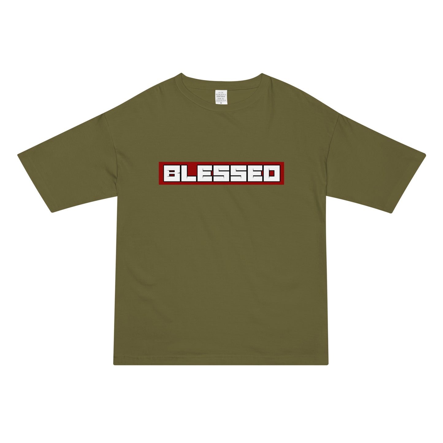 BLESSED GREEN オーバーサイズ Tシャツ