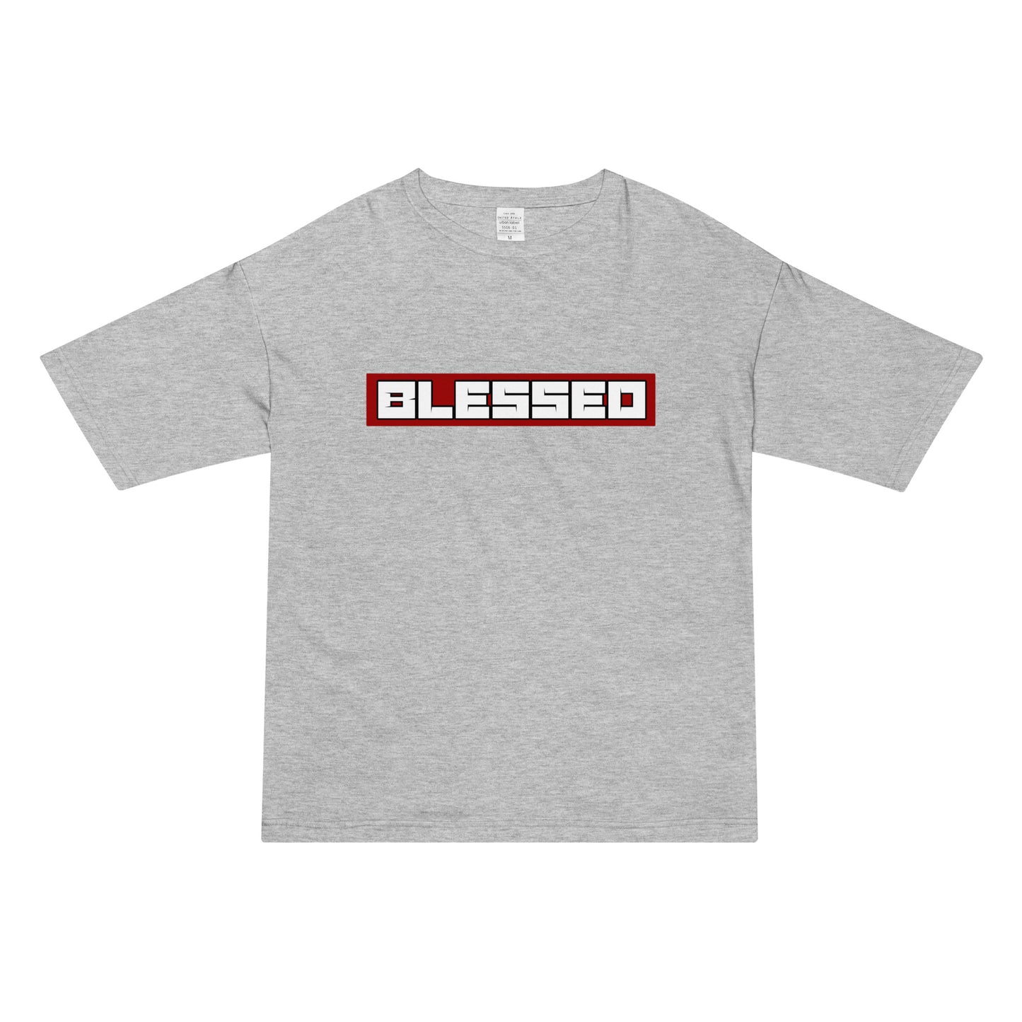 BLESSED グレー オーバーサイズ Tシャツ