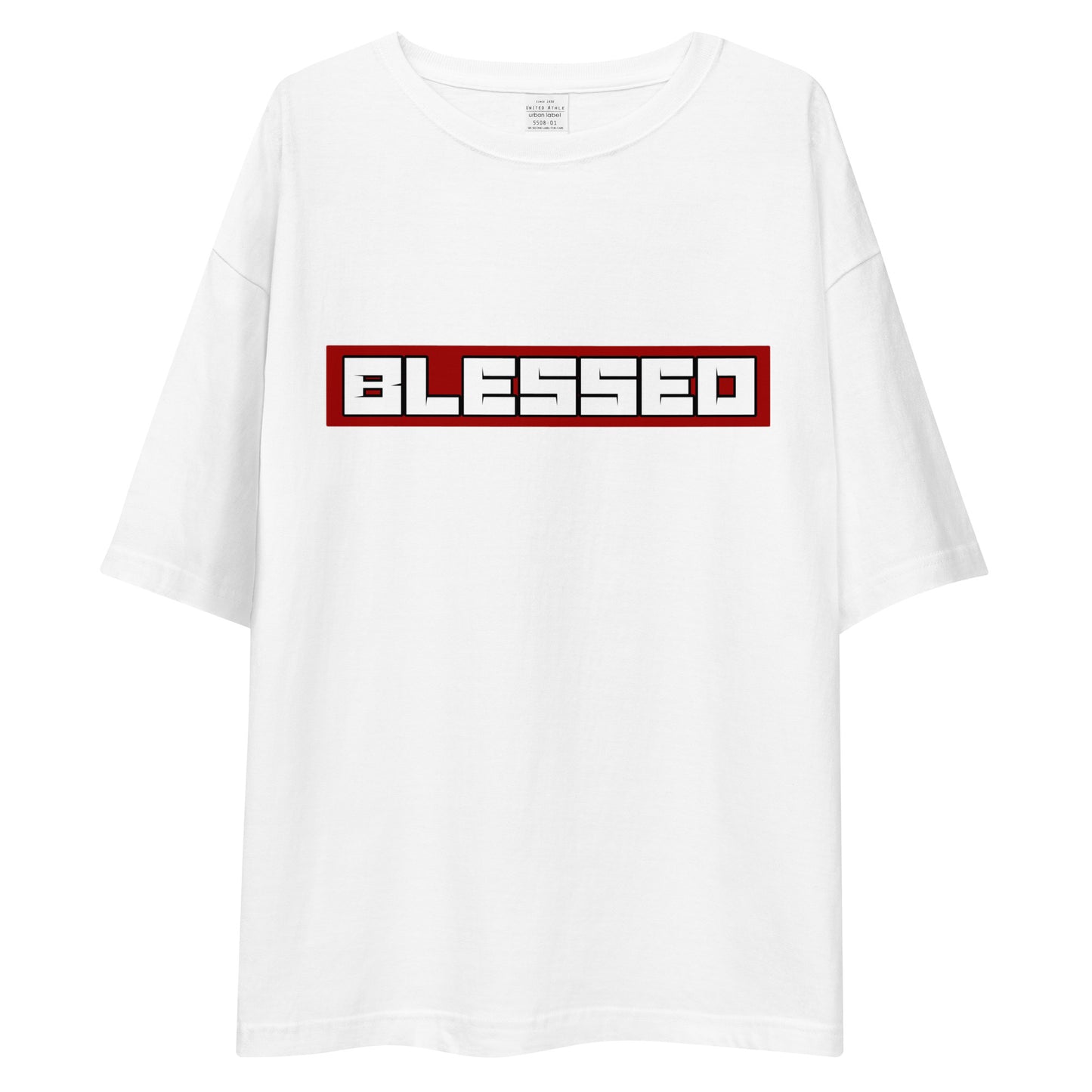 BLESSED ホワイト オーバーサイズ Tシャツ